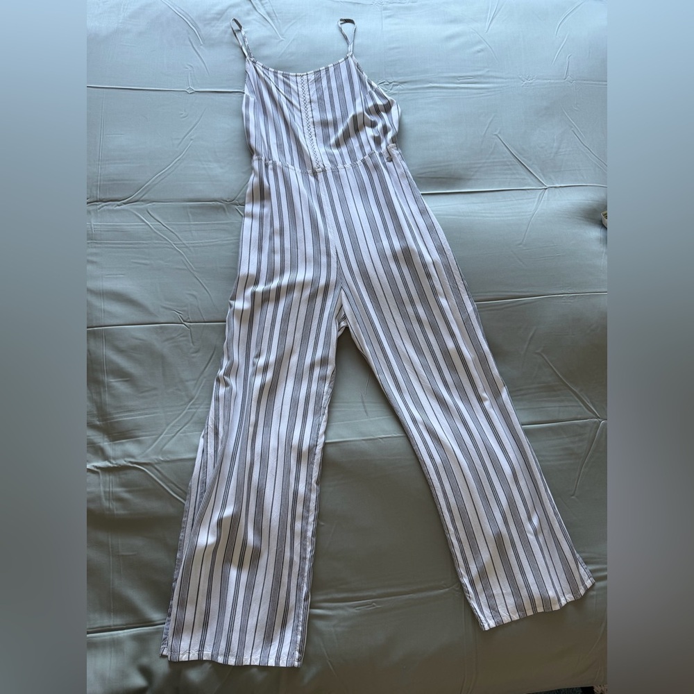 Roxy Striped Jumpsuit
